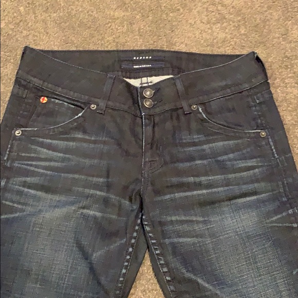 Hudson Dark Wash Jeans - Picture 4 of 6